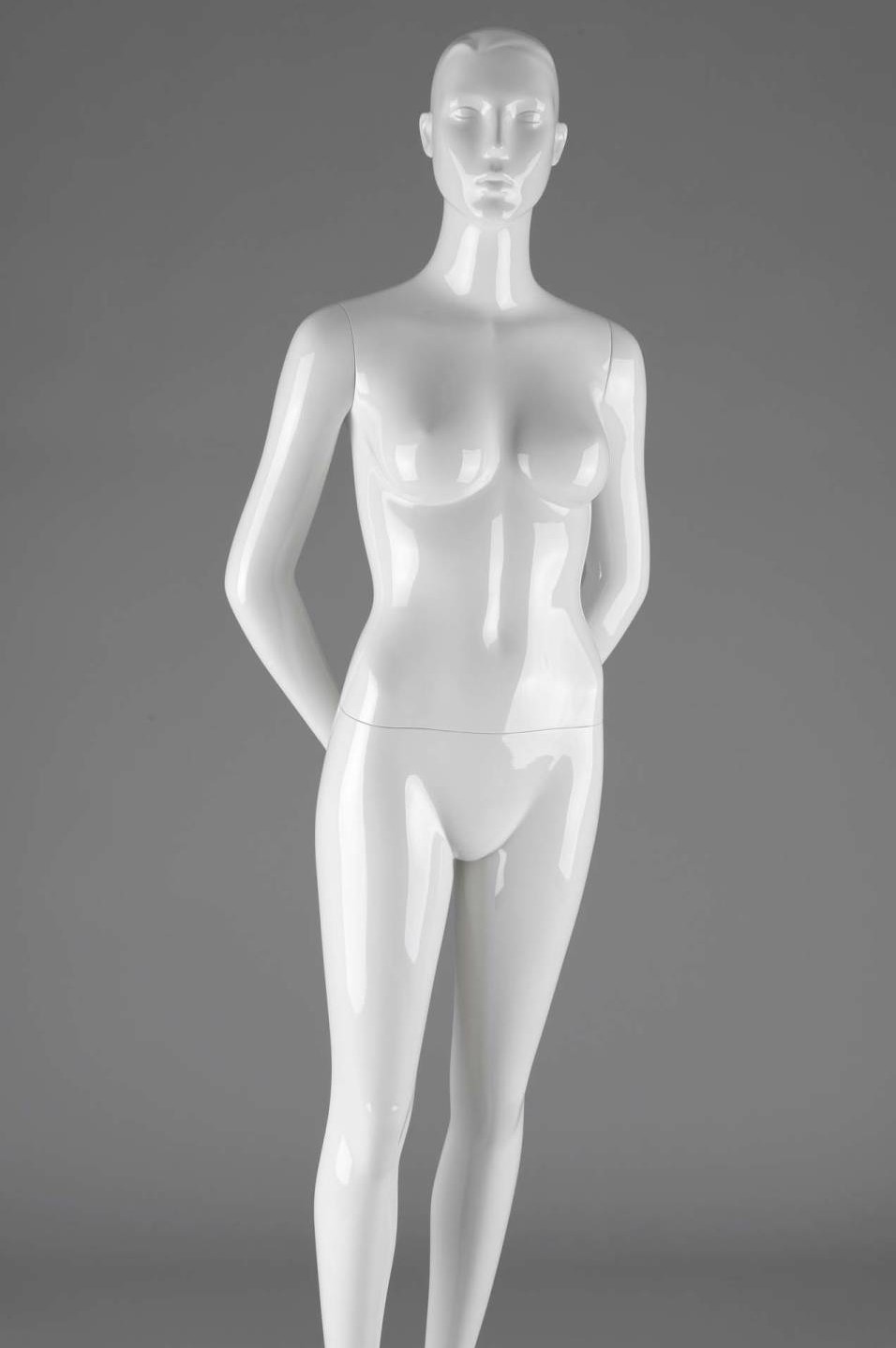 Feminine female mannequin with adorable expression