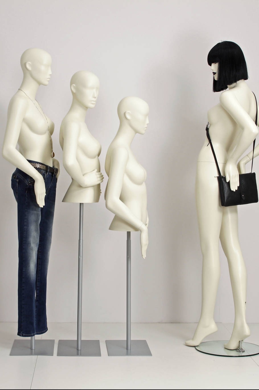 M-collection - weibliche Schneiderbüste und Schaufensterfiguren, European Mannequins & Shop