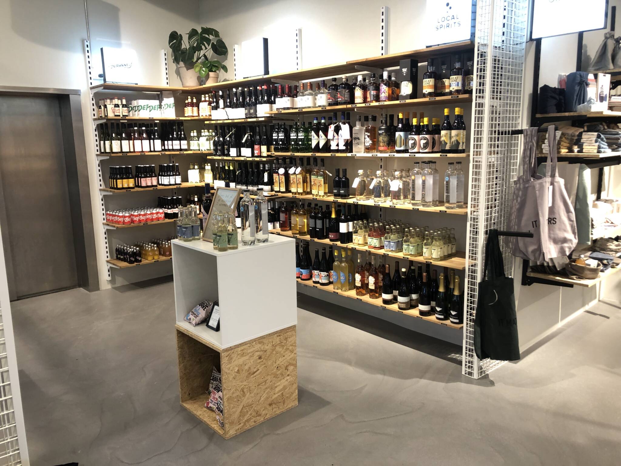 Nyt butikskoncept med vin og spiritus afdeling
